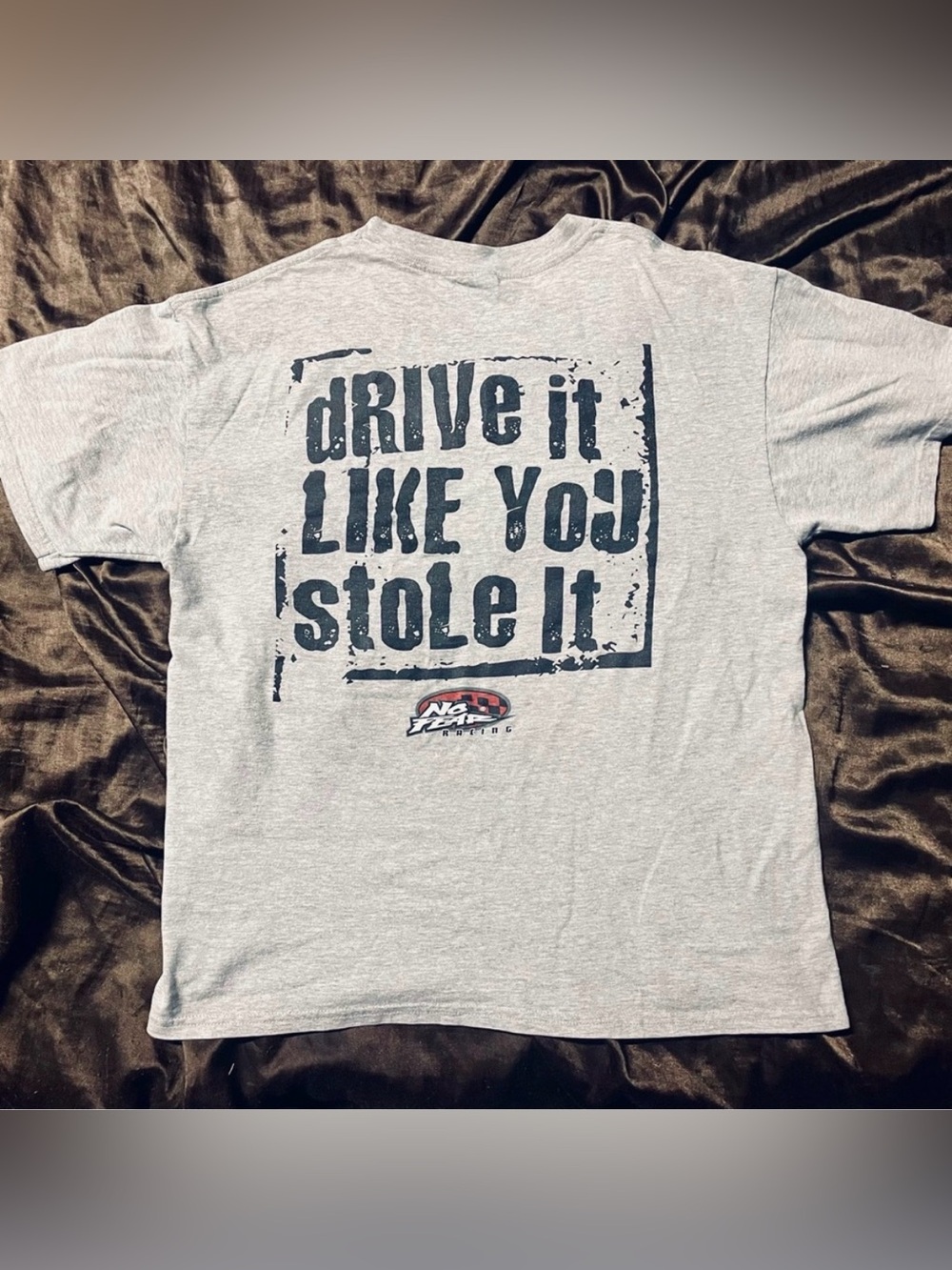 Vintage Y2K No Fear Racing "Drive It Like You Stole It" Tee